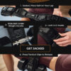 JACKED ASS BELT - Quick & Easy Assembly with Quick-Release Removal