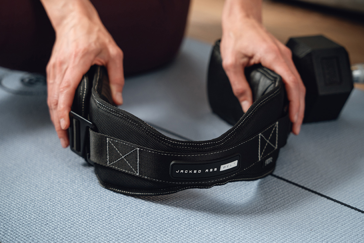 Jacked Ass Belt - Hip Thrust Belt - Now Available on Amazon